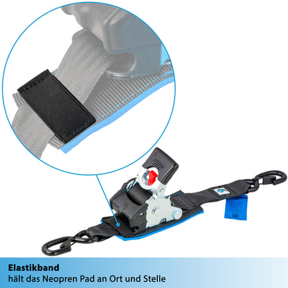 2x Automatik Spanngurt mit Ratsche - 50mm - valonic TANUKI