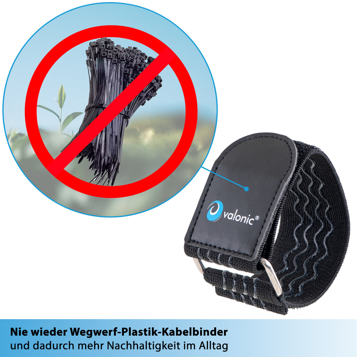 NEU: valonic MANTIS - Elastischer Klettbandgurt NEU: valonic MANTIS - Elastischer Klettbandgurt