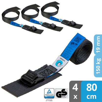spanngurt hollandrad 4x Spanngurte für Fahrradträger - 19mm - 150 Kg
