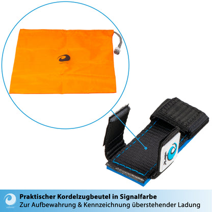 4x Kantenschutz-Pad für Spanngurte bis 30mm - valonic WOMBAT + Beutel