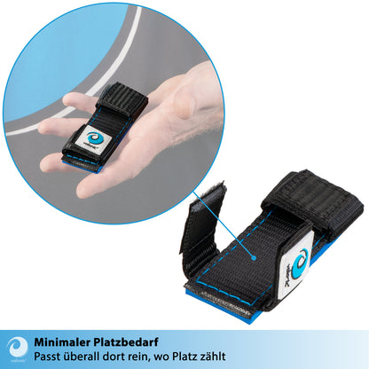 4x Kantenschutz-Pad für Spanngurte bis 30mm - valonic WOMBAT + Beutel