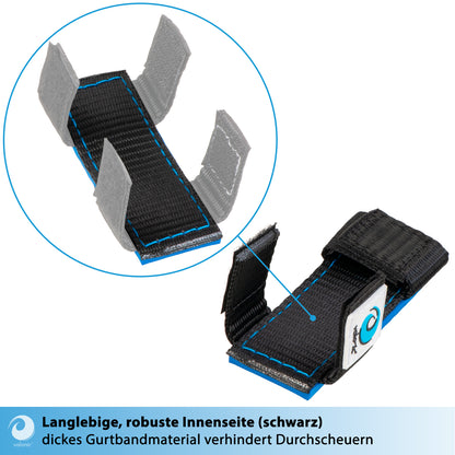 4x Kantenschutz-Pad für Spanngurte bis 30mm - valonic WOMBAT + Beutel